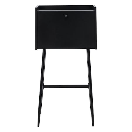 Safavieh Xander Modern Secretary Desk, Black DSK2203C
